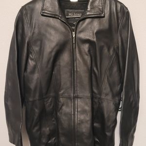 Womens leather jacket